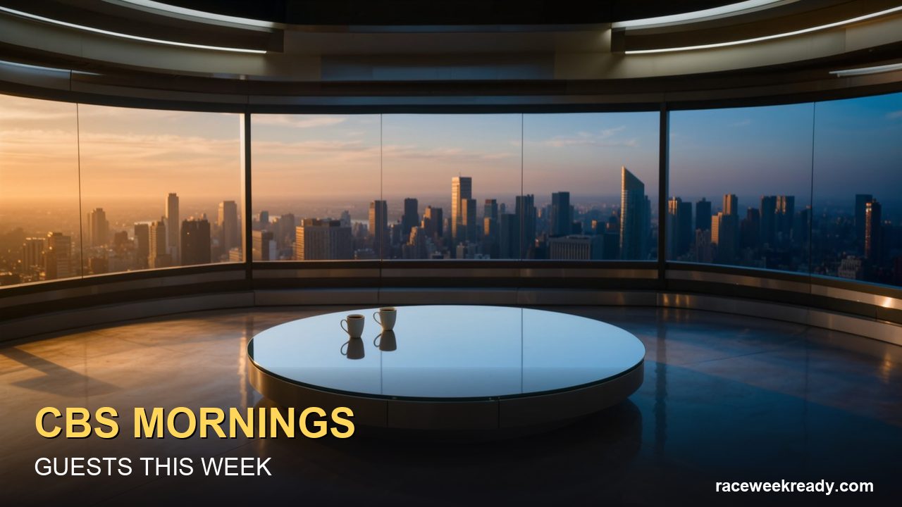 CBS Mornings Guests Today and This Week: Who's On the Show