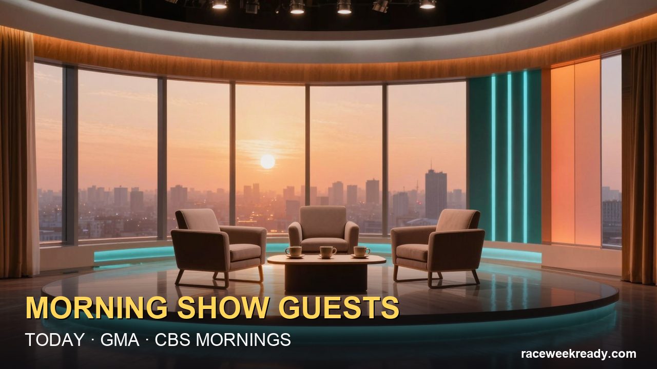 Morning Show Guests This Week: TODAY, GMA and CBS Mornings Lineups
