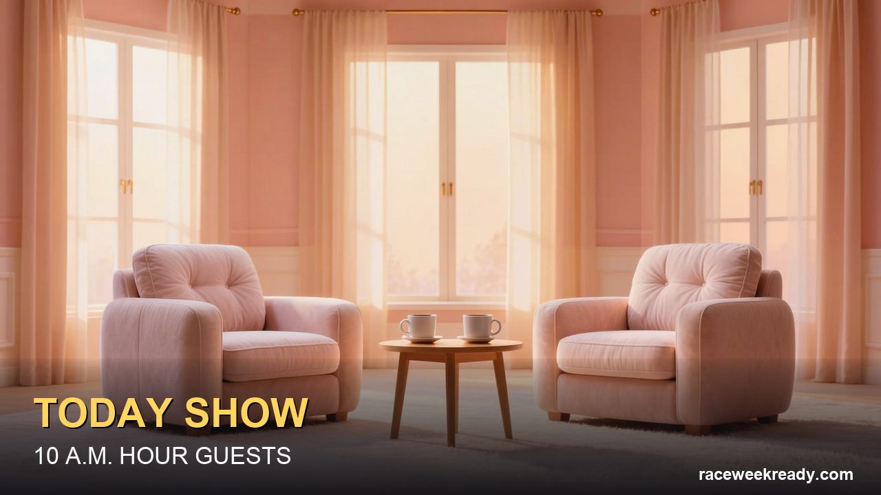 TODAY With Jenna & Sheinelle Guests Today: Who's On the 10 a.m. Hour